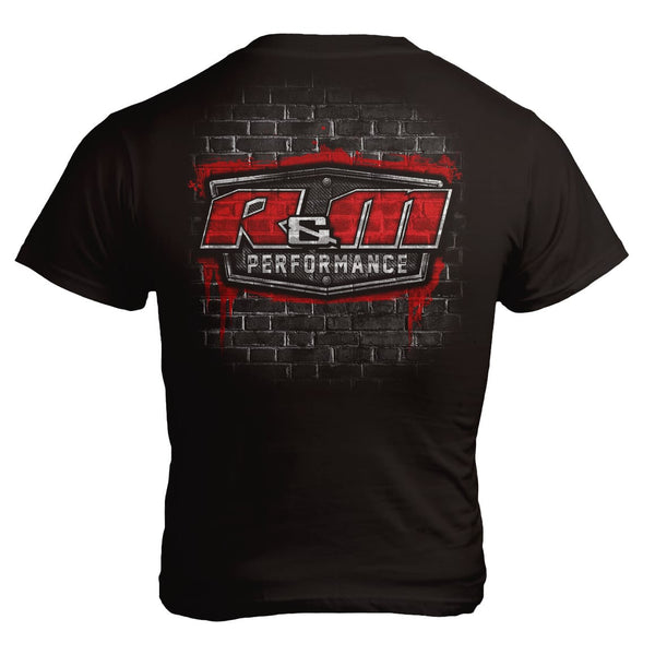 Brick Wall Graffiti T-Shirt - R&M Performance Auto Restoration