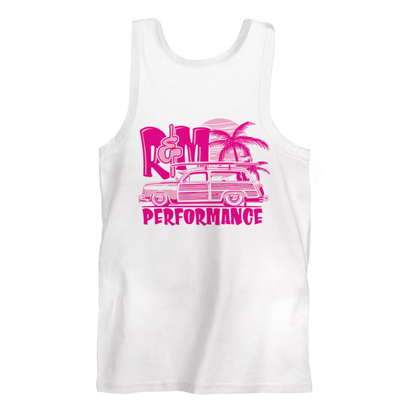 Pink Woody Womens Tank