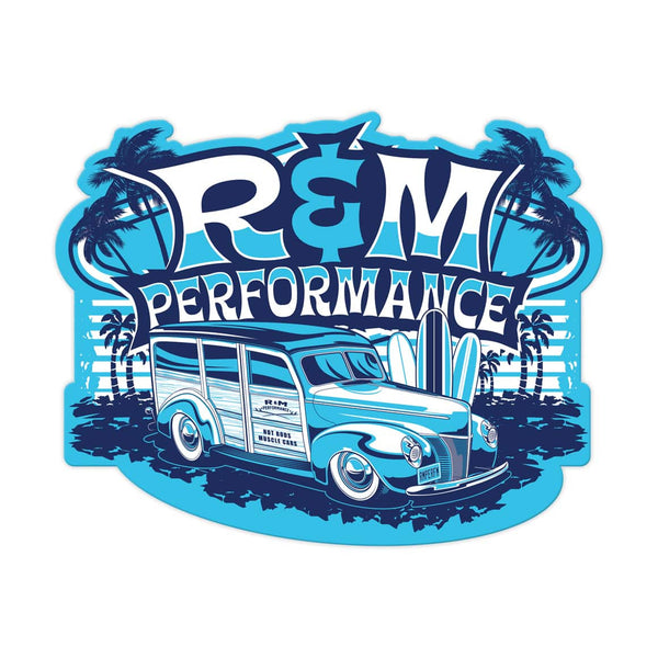 Summer Woody Sticker